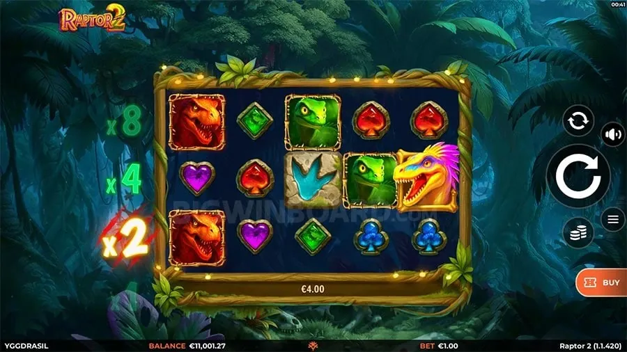Player celebrating a big win on an 8k8 slot machine