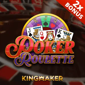 Live Blackjack table with cards and chips