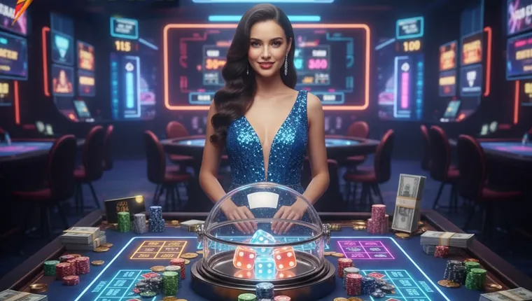 Player thinking about strategies at 8k8 online casino