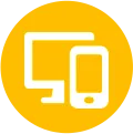 Illustration of a user logging into 68jl with security features